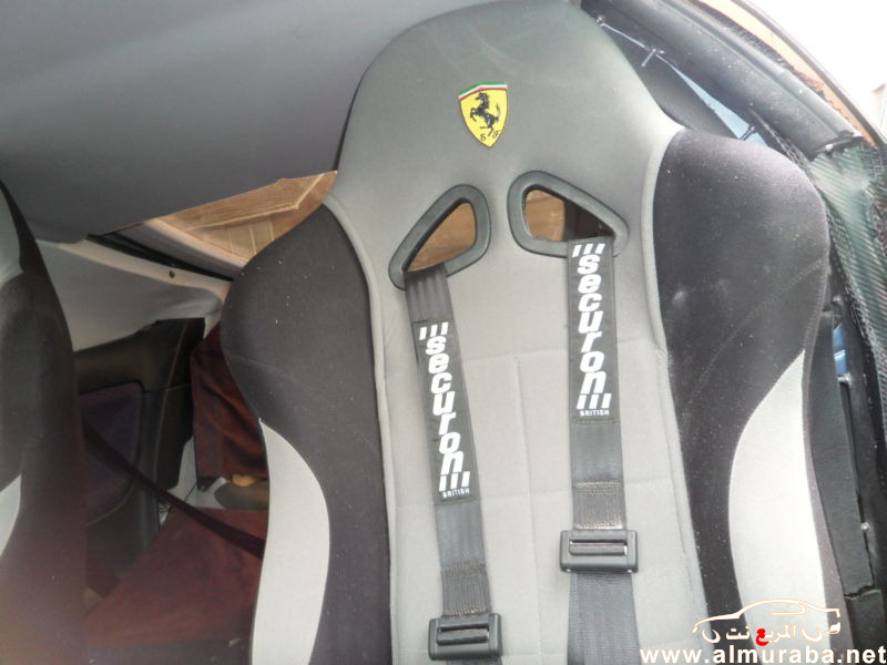 ايطالي يقوم بتحويل سيارته البيجو الى سيارة فيراري ويعرضها للبيع في اي باي بالصور Ferrari F430 33